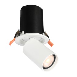 Termo spot Biały piaskowany 10 / 5,5cm IP20