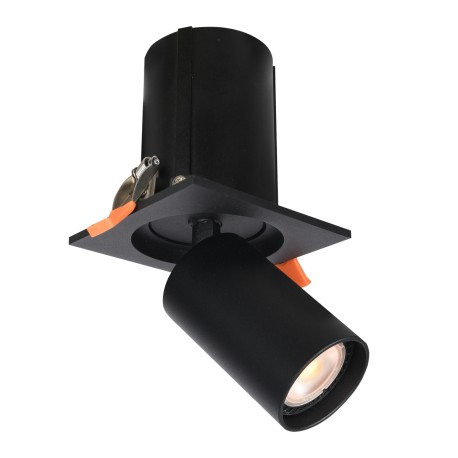 Termo spot Czarny piaskowany 5,5cm IP20 Italux