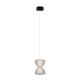 Tica lampa wisząca Czarny, biały 15cm 430 lm 3000K IP20 Italux