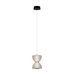 Tica lampa wisząca Czarny, biały 15cm 430 lm 3000K IP20