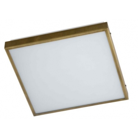 OKNO mosiądz 40cm Plafon/kinkiet E14 Ramko