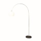 Piegano lampa podłogowa szklany klosz ML4906-1B Italux (czarna podstawa)
