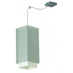 LASTRA Żyrandol W-1 srebrny (lub bordo) Ramko