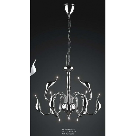 Swan lampa wisząca MD8098-12A CHROM Italux