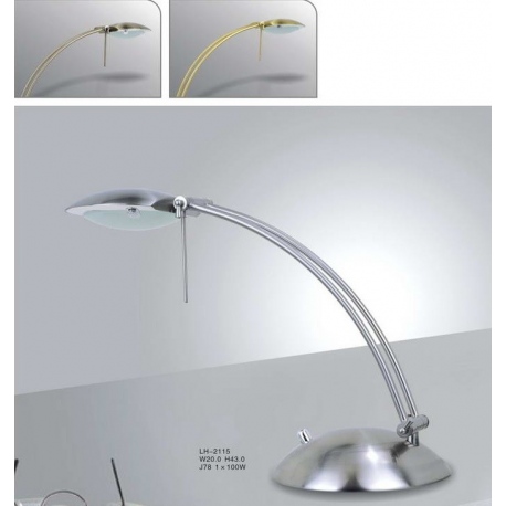 Moon lampka biurkowa TL-7688 SATIN NIKIEL Italux