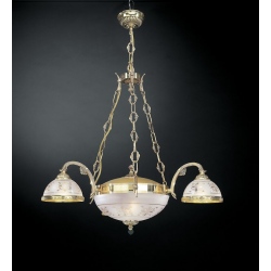 L.6102/3plus2  żyrandol - włoskie lampy Reccagni Angelo