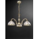 L.6102 3 żyrandol włoskie lampy Reccagni Angelo