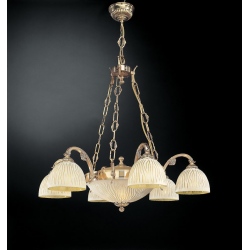 L.5750/6plus2  żyrandol - włoskie lampy Reccagni Angelo