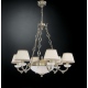 L.5400 6plus2 żyrandol włoskie lampy Reccagni Angelo