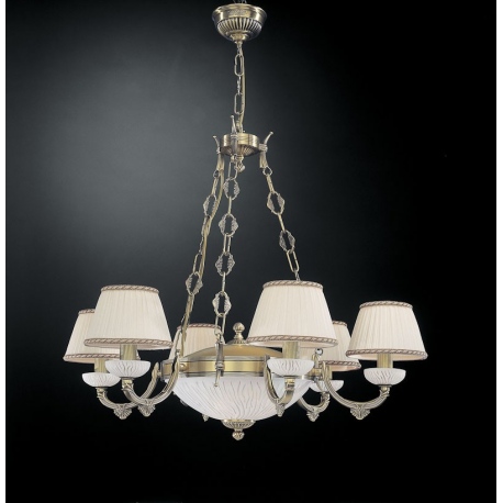 L.5400 6plus2 żyrandol włoskie lampy Reccagni Angelo