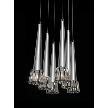 Drako Chrome MD101819-6A żyrandol Italux