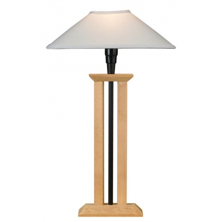 Millenium lampka stołowa wysoka beżowy/dąb LampGustaf