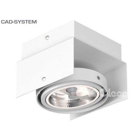 NYBRO Classic LED AR111 G53 plafon pojedynczy Cleoni