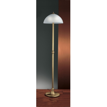 PN.825 2 lampa podłogowa mosiężna Włochy Reccagni Angelo