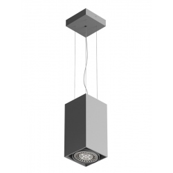 TUZ S2Wh QR111 wiszący G53, 12V,  srebrny (biały