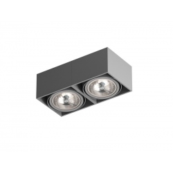 TUZ X2Sh QR111 stropowy G53, 12V,  srebrny (biały