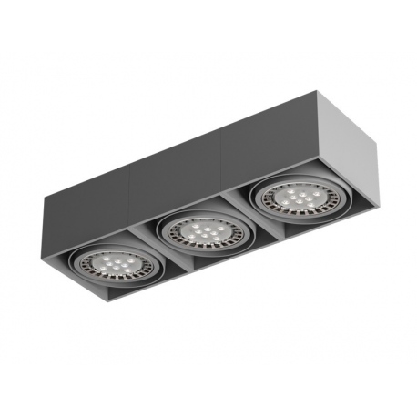 TUZ X3Sd LED111 stropowy G53, 12V, srebrny (biały Cleoni
