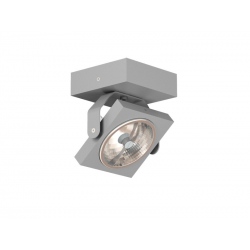 ZETA D3Sd LED111 reflektor stropowy G53, 12V, srebrny (biały