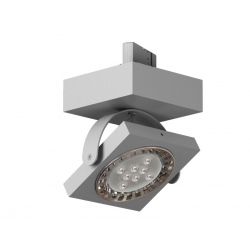 DEDRA B3Td LED111 reflektor track G53, 12V, srebrny (biały