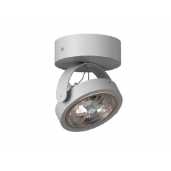 DEDRA C1Sd LED111 reflektor stropowy G53, 12V, srebrny (biały