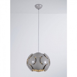 Santina Grey P0317-01S-U1GM żyrandol Italux