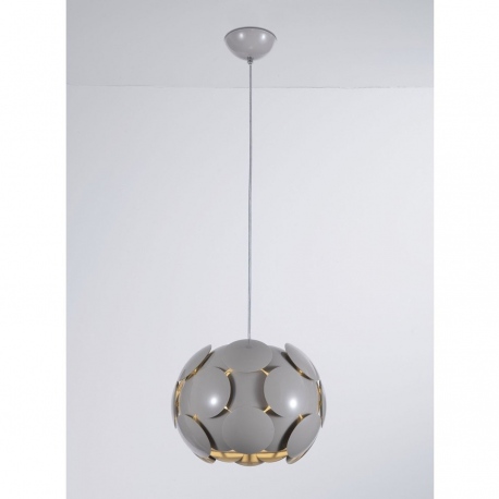 Santina Grey P0317-01S-U1GM żyrandol Italux