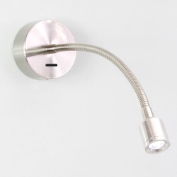 Fosso z włącznikiem - szczotkowany nikiel kinkiet IP: 20 Astro Lighting