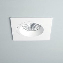 Taro kwadratowy biały GU10 z atestem przeciwpożarowym oprawa podtynkowa IP: 20 Astro Lighting