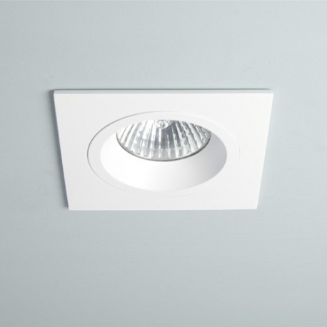 Taro kwadratowy nieruchomy Downlight matowy biały oprawa podtynkowa IP: 20 Astro