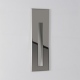 Borgo 55 polerowany nierdzewna stal kinkiet podtynkowy IP: 20 Astro