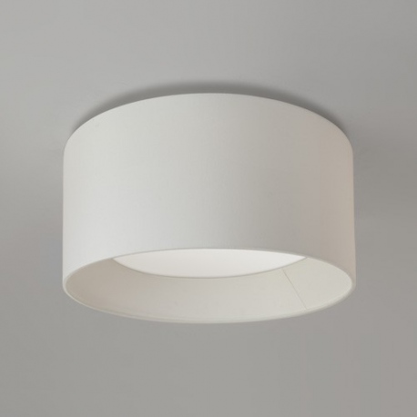 Bevel okrągły mały biały abażur nr 9357 Astro