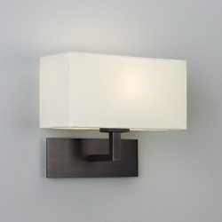 Park Lane mosiądz kinkiet  biały abażur IP: 20 Astro Lighting nr 9511