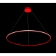 ECHO Z lampa wisząca LED 60, 90, 120cm (świeci na zewnątrz) Ramko