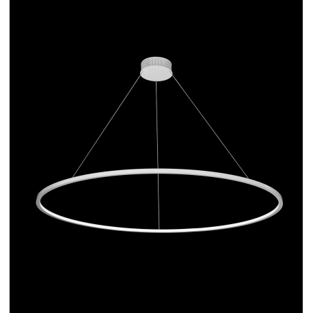 ECHO W lampa wisząca obręcz LED 60, 90, 120cm świeci do wewnątrz Ramko