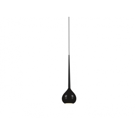 AGA pojedyncza lampa wisząca czarna Azzardo