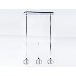GULIA potrójna lampa wisząca chrom Azzardo