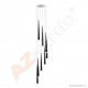 STYLO 8 lampa wisząca czarna Azzardo