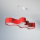 ATEGO 140cm lampa wisząca Cleoni