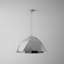 HAYATE lampa wisząca 60cm, 80cm lub 100cm metalowa Cleoni