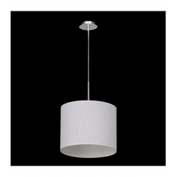 Onde lampa wiszaca 30cm Ramko biały lub szary jedwab i inne kolory