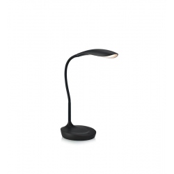 SWAN USB Stołowa 1L Czarny lampa skandynawska