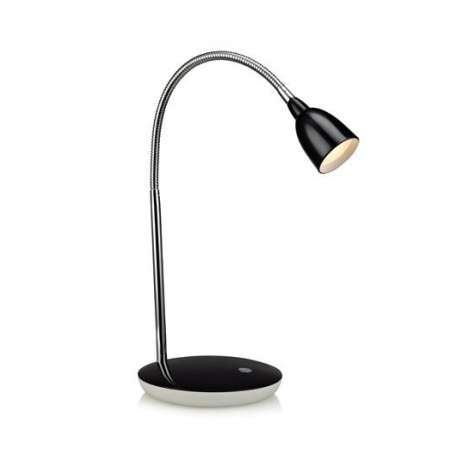 TULIP stołowa czarna lampa skandynawska