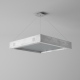 Betonowa lampa wisząca kwadratowy GEO
