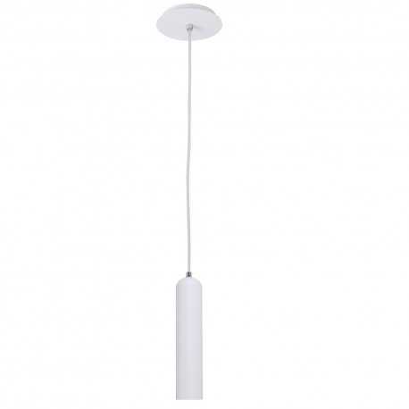 Athan WH lampa wisząca biała z reflektorkiem Italux
