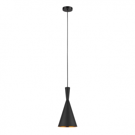 Pedro czarno-złoty żyrandol 19cm Italux