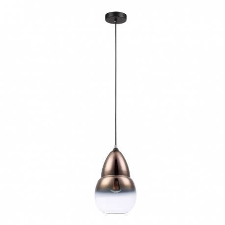 Tesa szklana lampa wisząca Italux