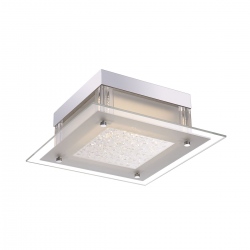 Vetti plafon kwadratowy z kryształkami 28cm