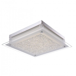 Vetti plafon kwadratowy z kryształkami 45cm