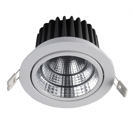 West oczko podtynkowe 15W 1320LM 3000K S.WH Italux