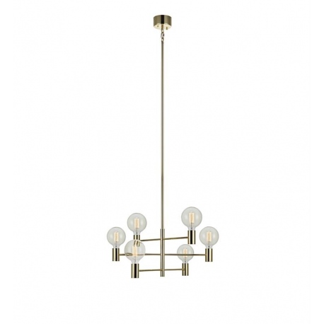 CAPITAL lampa wisząca 6L złota Markslojd